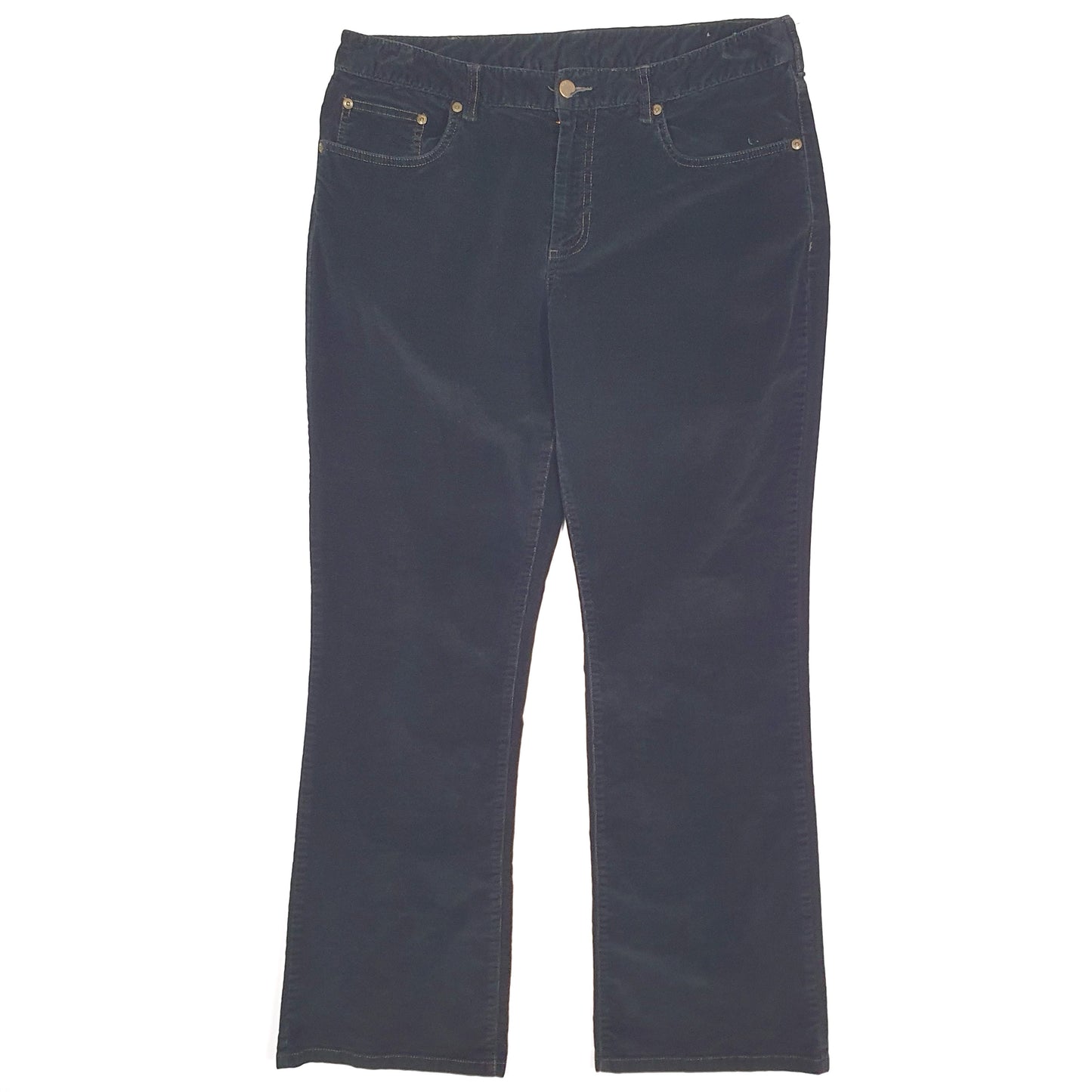 Womens Black Carhartt  Corduroy Trousers