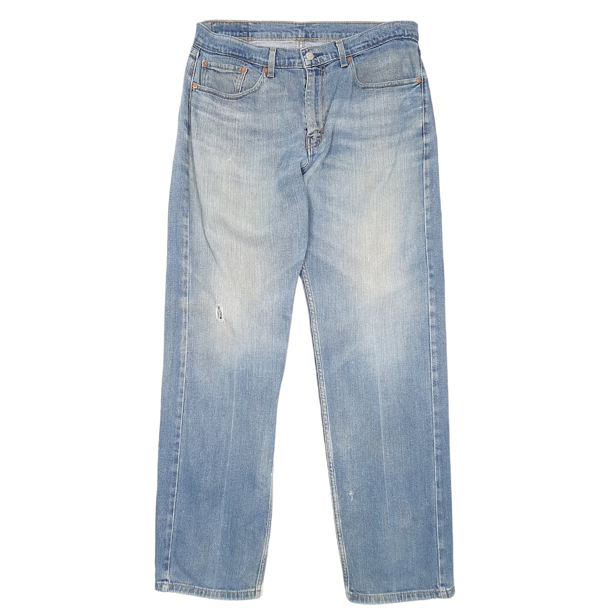 Mens Blue Levis  505 JeansW34 L32