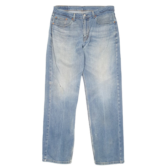 Mens Blue Levis 505 JeansW34 L32