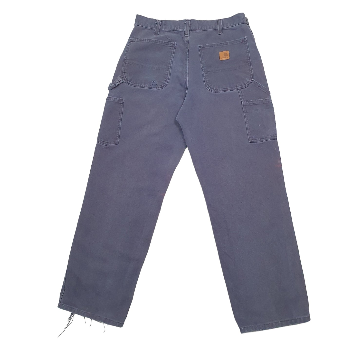 Mens Navy Carhartt B11 Carpenter Trousers