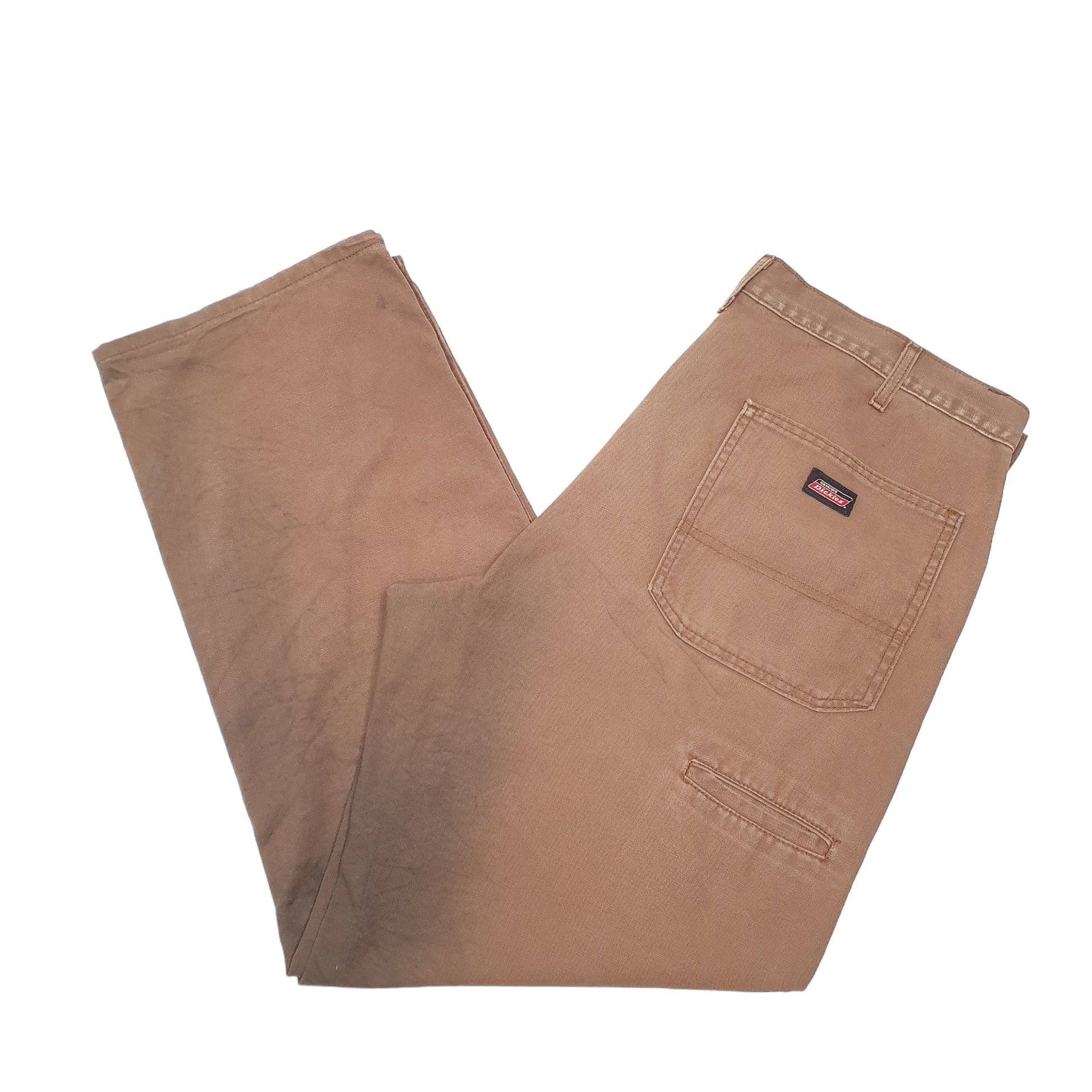 Mens Brown Dickies Carpenter Carpenter Trousers