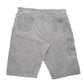 Mens Grey Dickies Carpenter Workwear Loose Denim Shorts