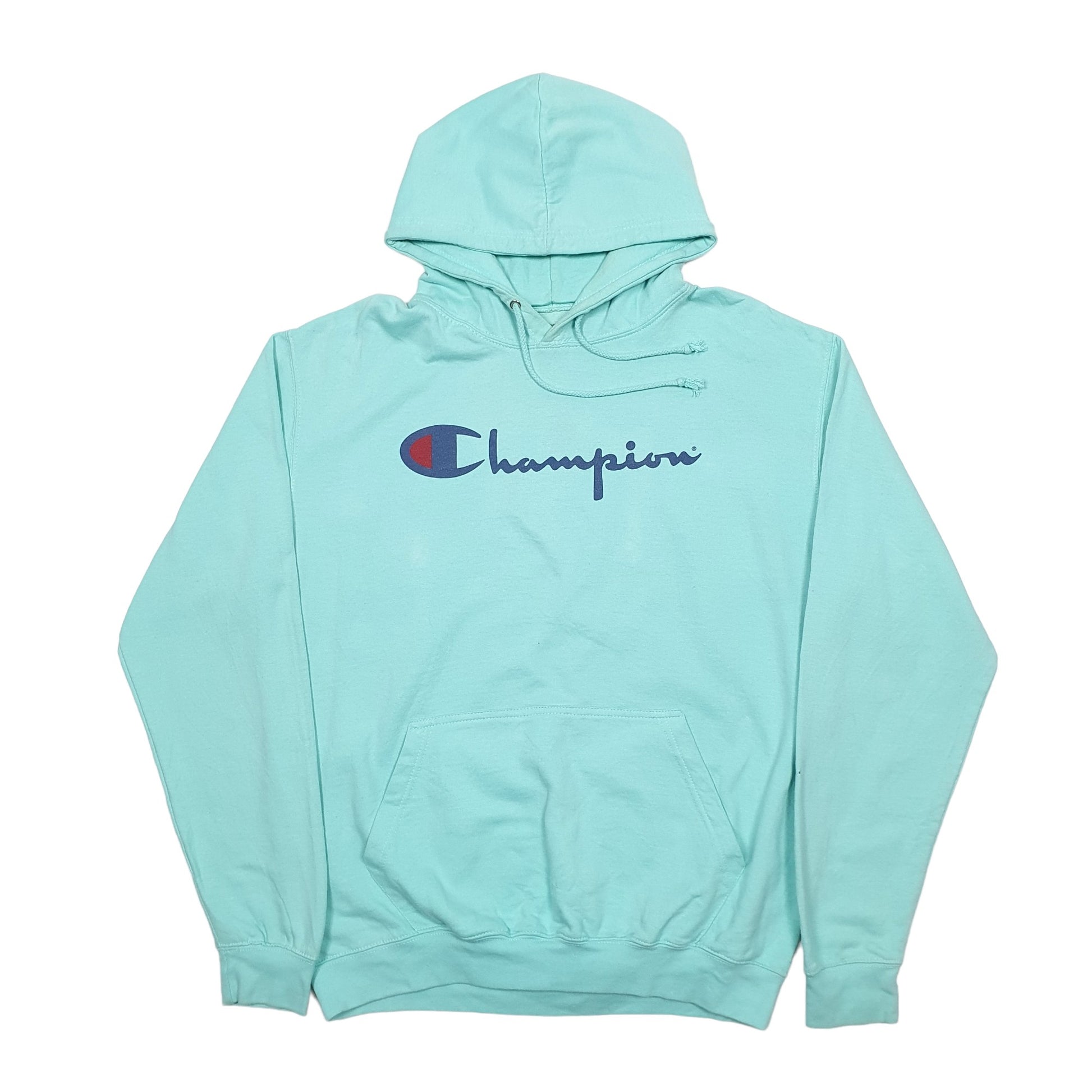 Mens Green Champion  Hoodie Jumper