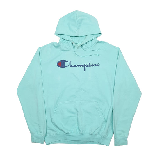 Mens Green Champion  Hoodie Jumper