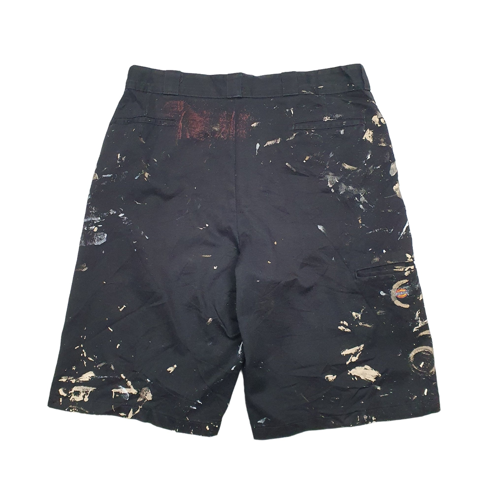 Mens Black Dickies  Chino Shorts