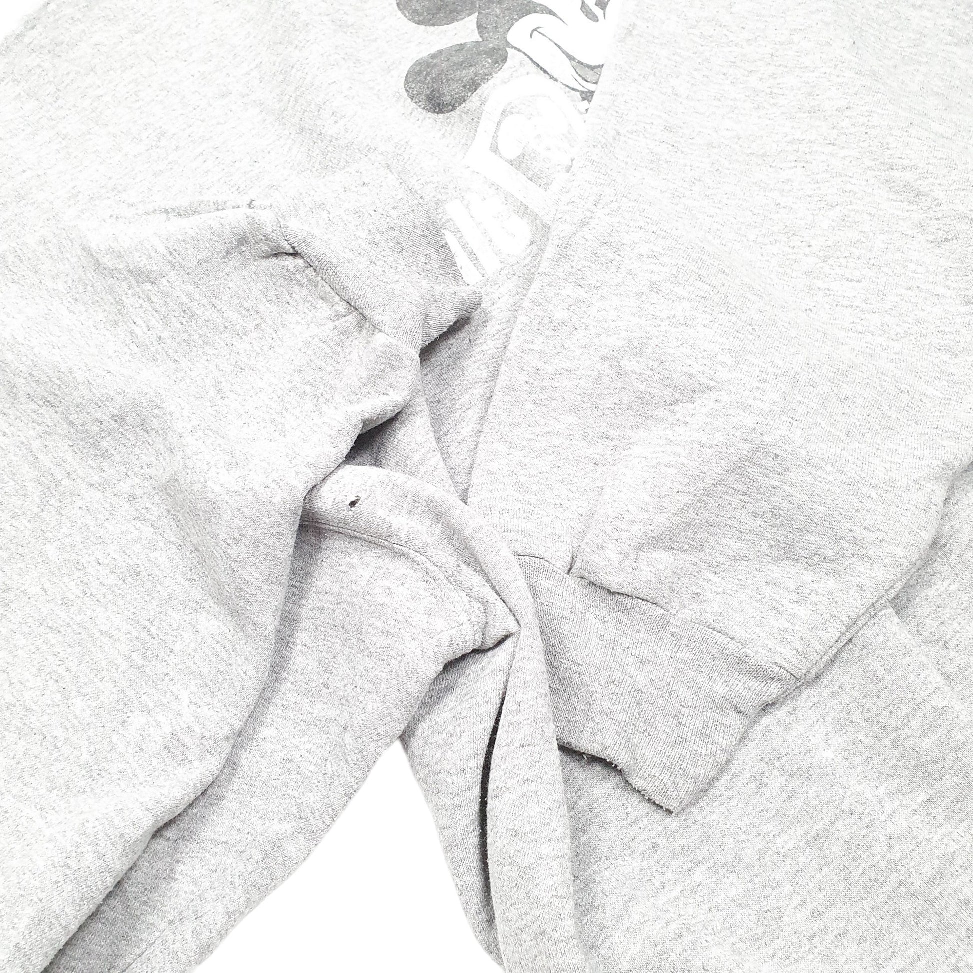 Mens Grey Hanes Walt Disney World Disneyland Resort Crewneck Jumper