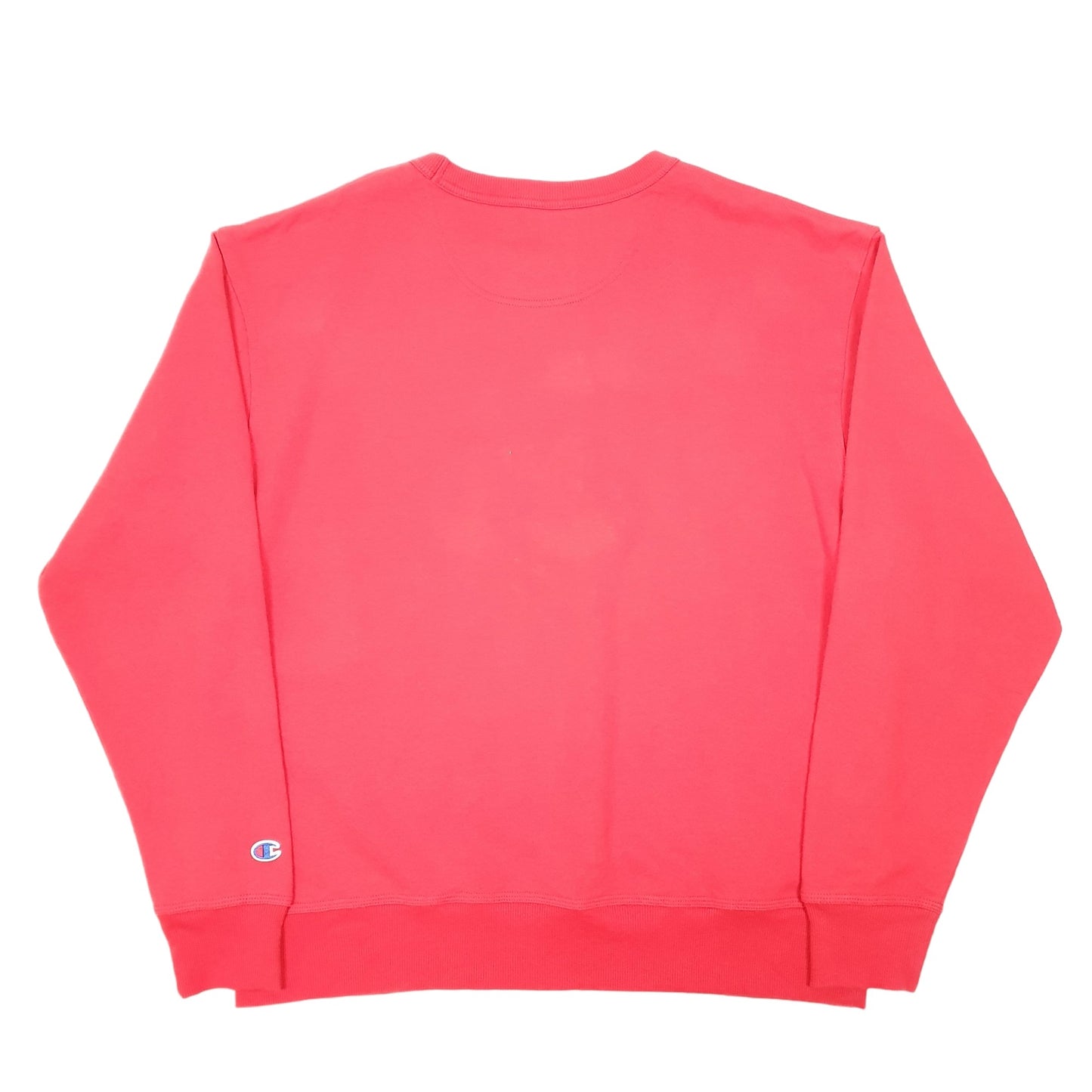Mens Red Champion  Crewneck Jumper