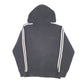 Mens Black Adidas Hoodie Full Zip Jumper
