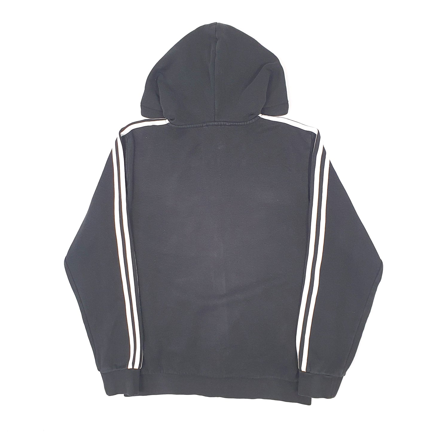 Mens Black Adidas Hoodie Full Zip Jumper