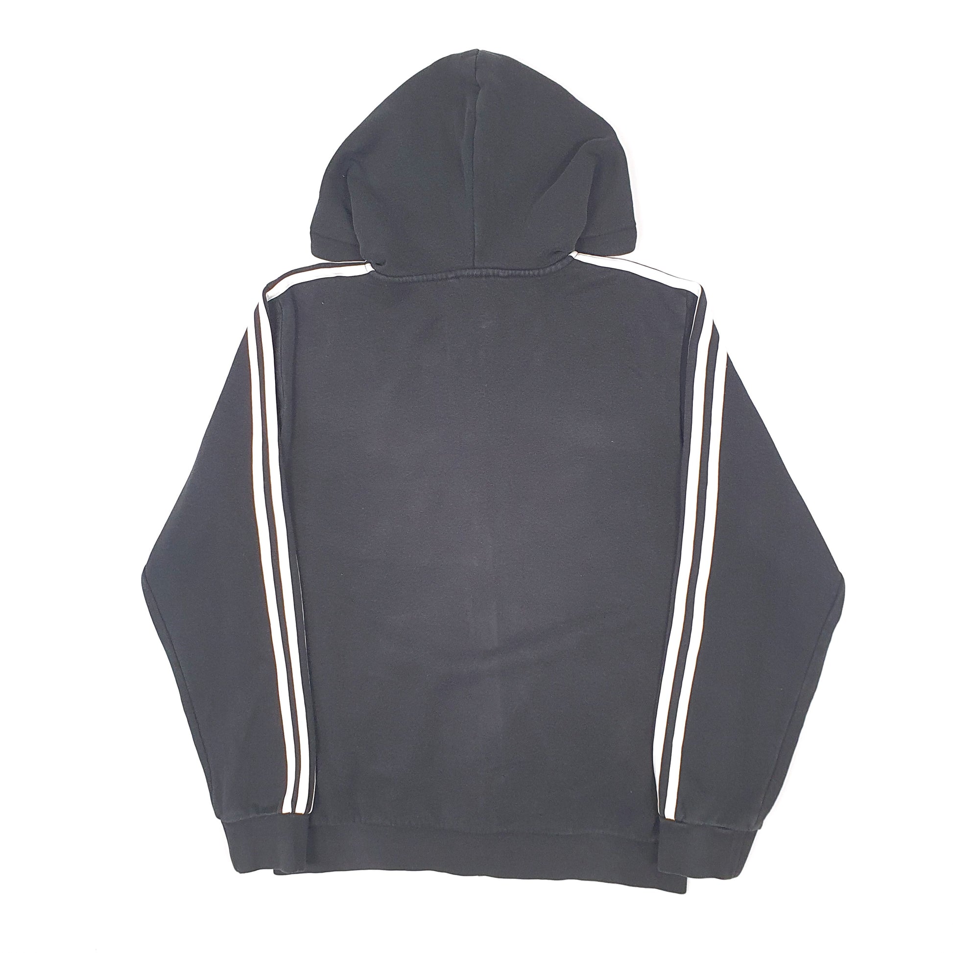 Mens Black Adidas Hoodie Full Zip Jumper