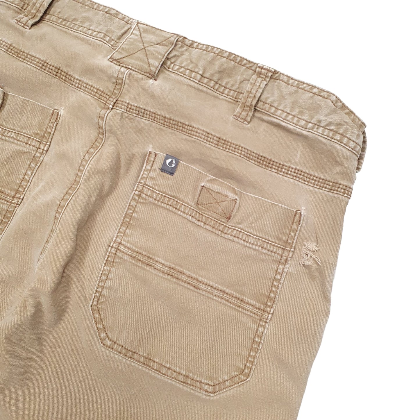 Mens Beige The American Outdoorsman  Carpenter Trousers