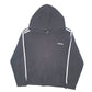 Womens Black Adidas Hoodie Full Zip Jumper