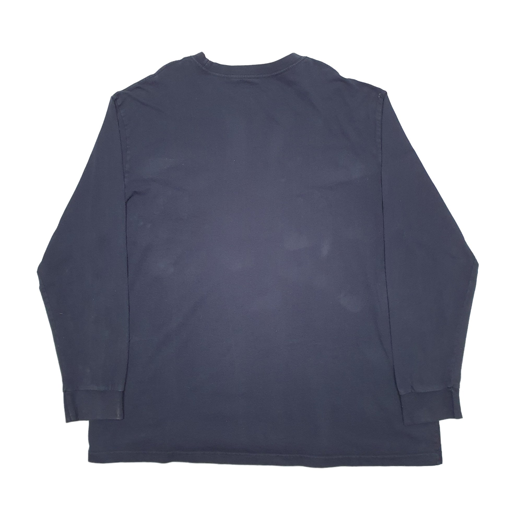 Mens Navy Dickies  Long Sleeve T Shirt