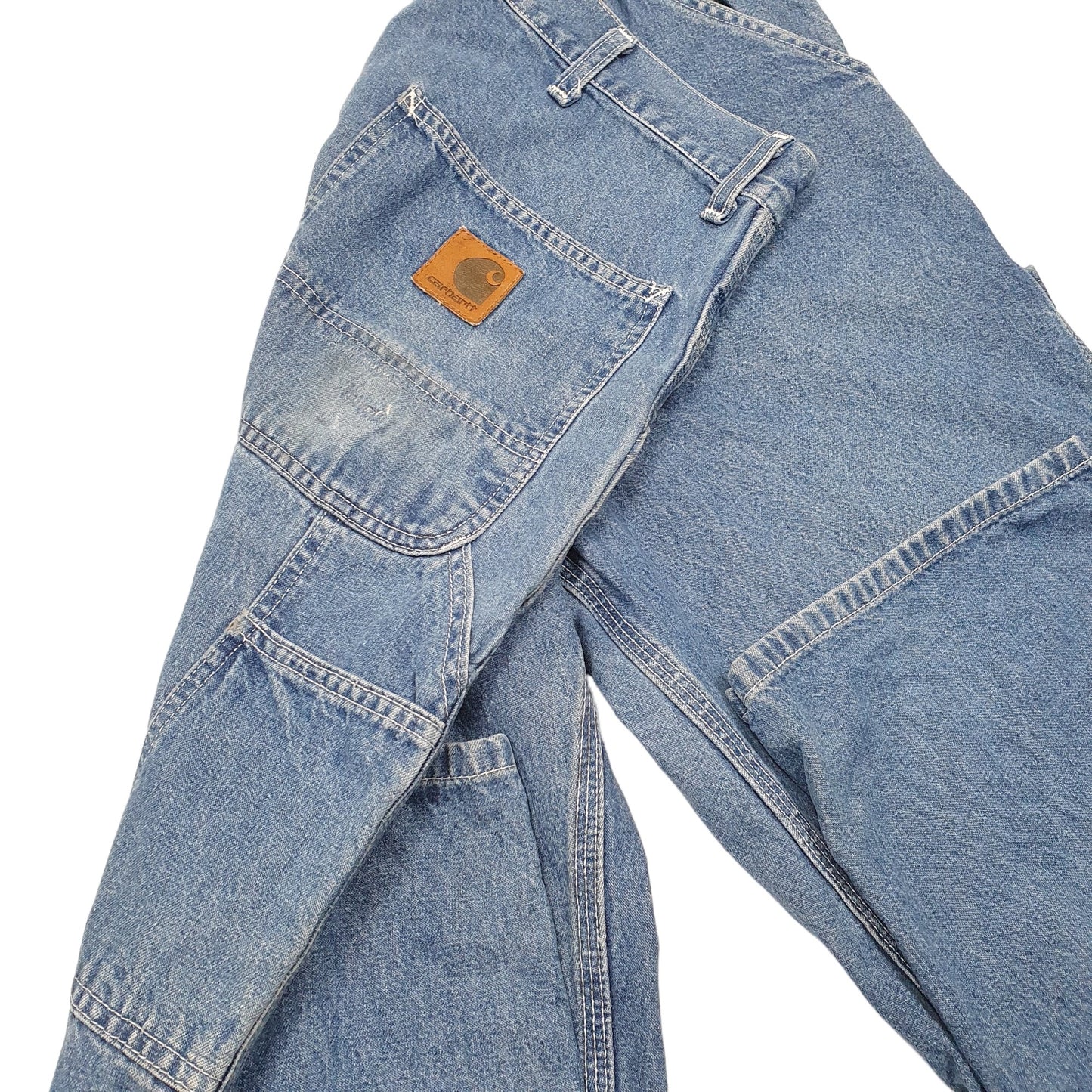 Mens Blue Carhartt Carpenter B13 JeansW36 L32