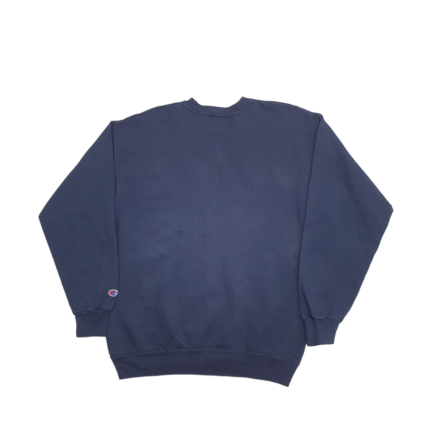 Mens Blue Champion  Crewneck Jumper