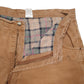 Mens Brown McKey Lined Winter Thermal Carpenter Trousers