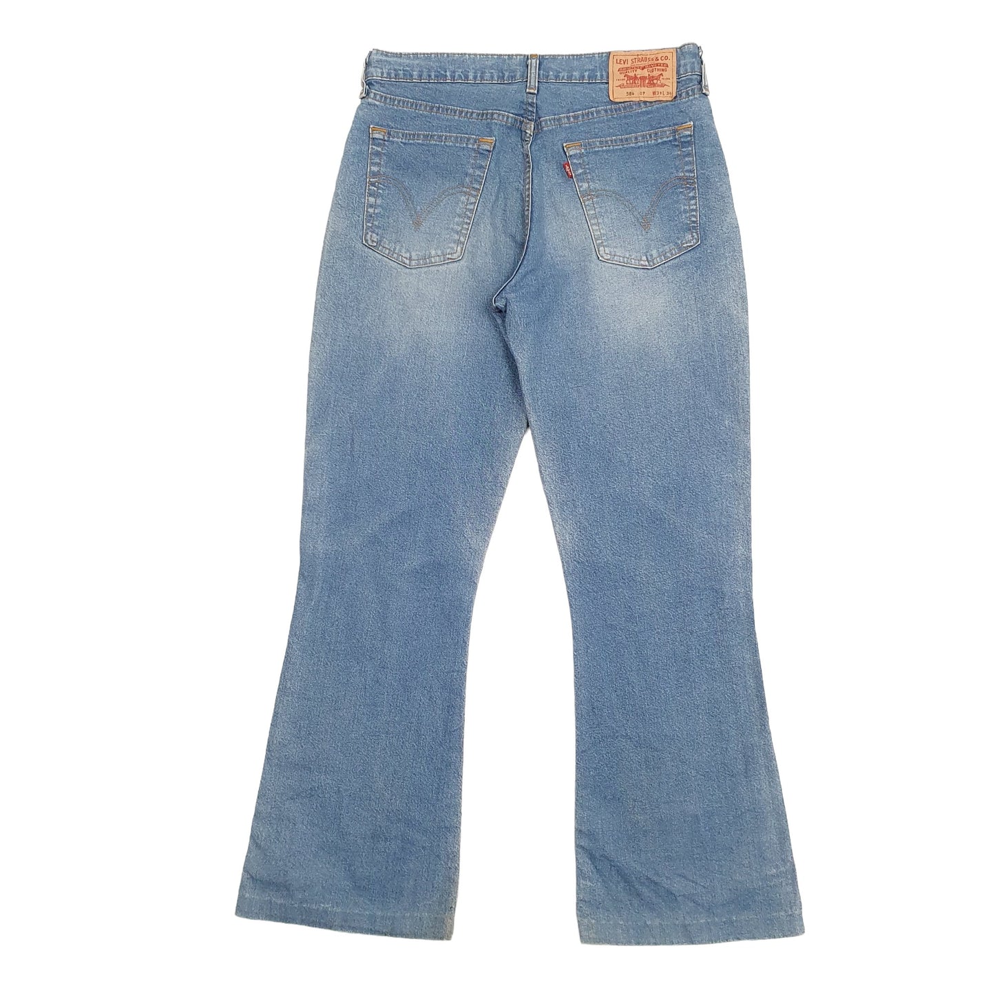 Womens Blue Levis  584 JeansW31 L30
