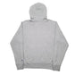 Mens Grey Champion Spellout Hoodie Jumper