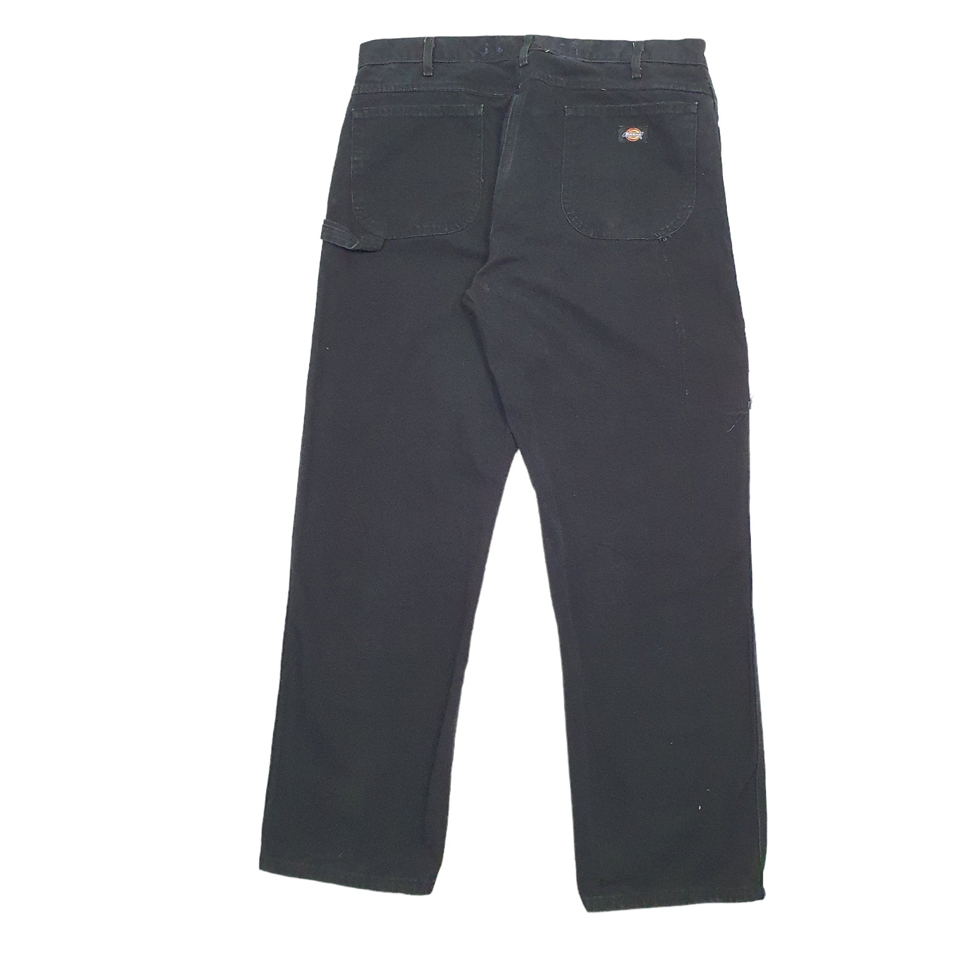 Mens Black Dickies  Carpenter Trousers