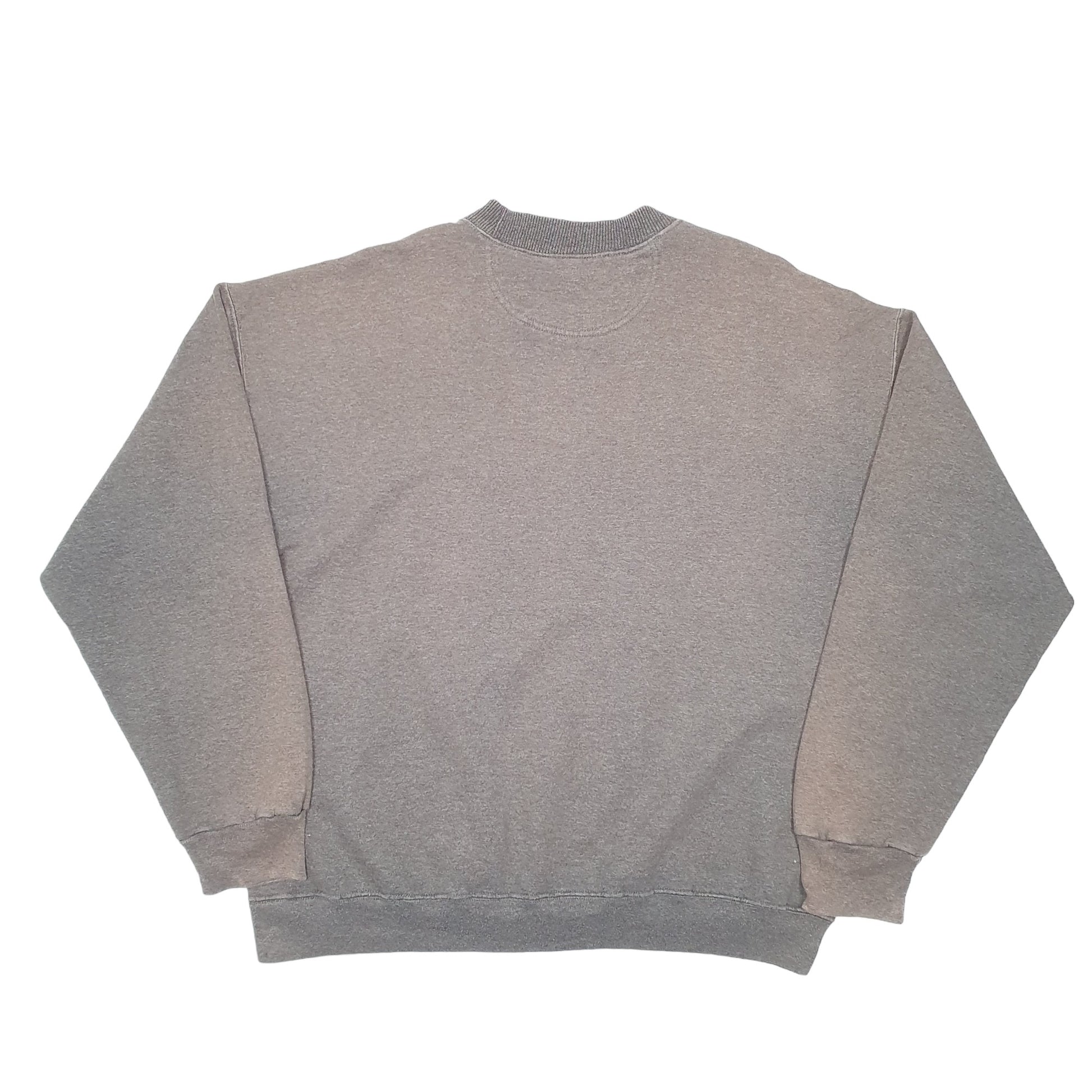 Mens Grey Starter Pro 80 Heavyweight Crewneck Jumper