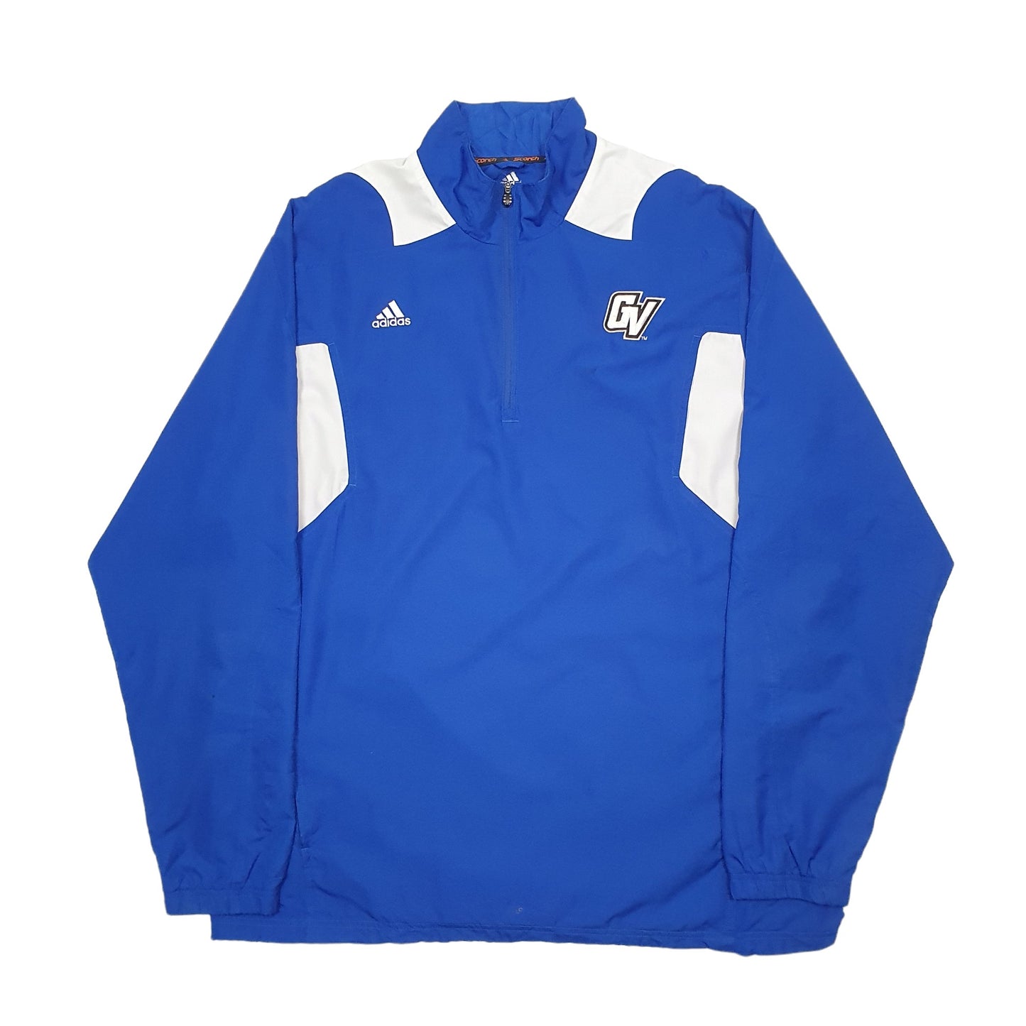 Mens Blue Adidas USA College Full Zip Jumper