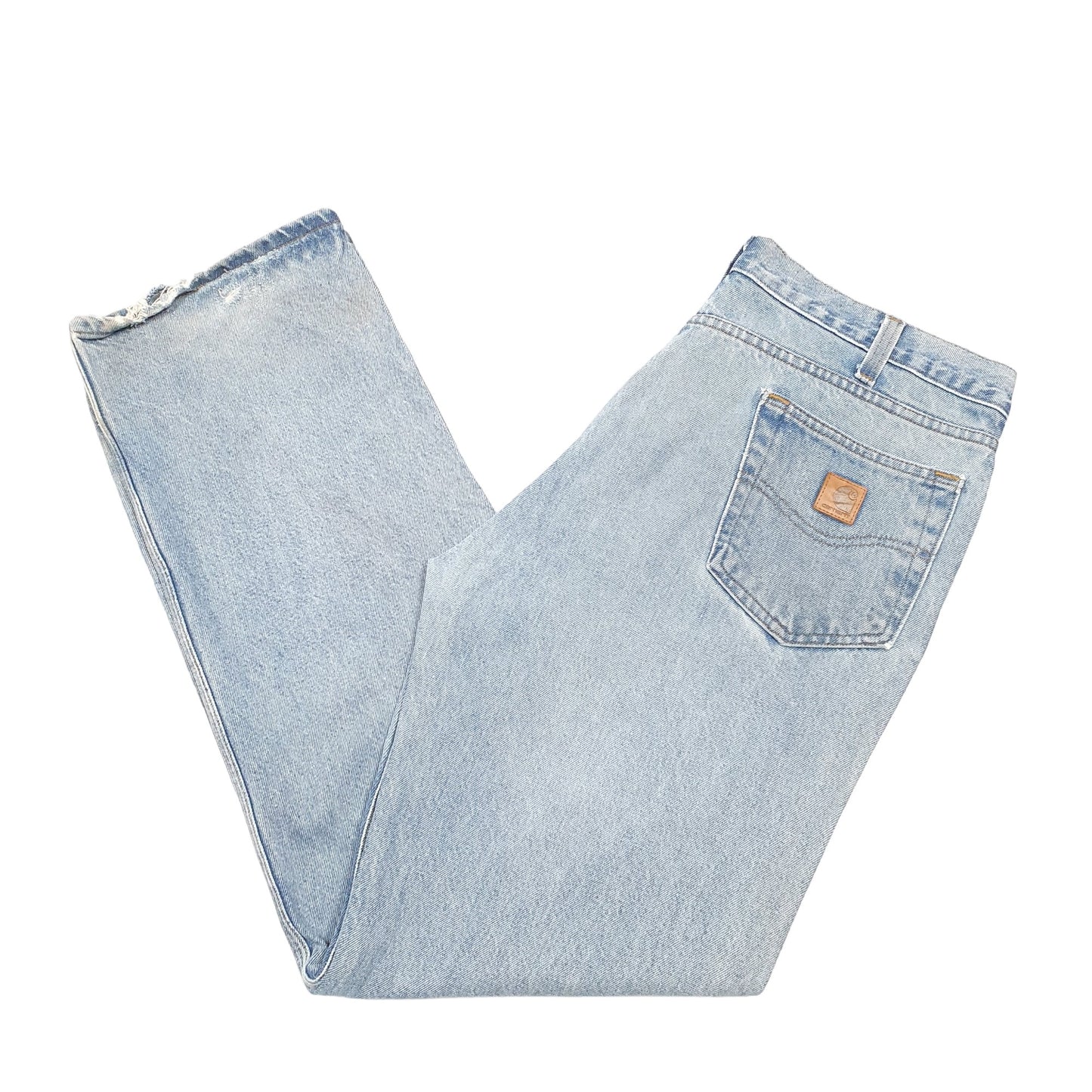 Mens Blue Carhartt Carpenter Casual JeansW38 L34