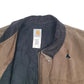 Mens Brown Carhartt C08 CHT Vintage 1999 Made in USA Chore Detroit  Coat