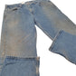Mens Blue Carhartt Relaxed B460 JeansW38 L30
