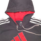 Mens Black Adidas Spellout Hoodie Jumper