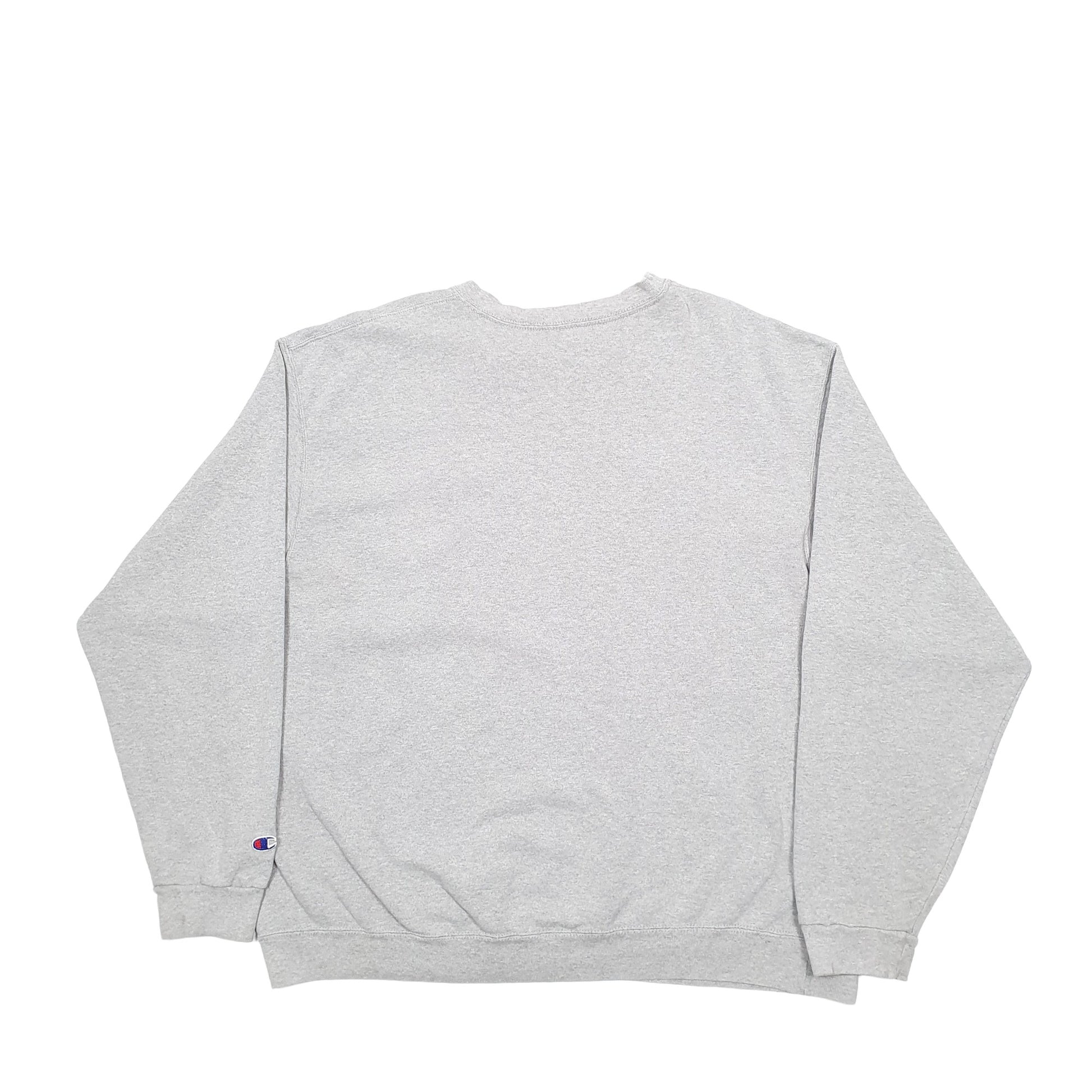 Mens Grey Champion  Crewneck Jumper