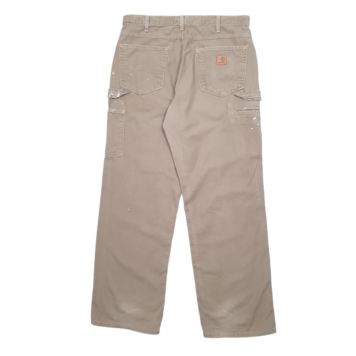 Mens Brown Carhartt B159 Carpenter Trousers