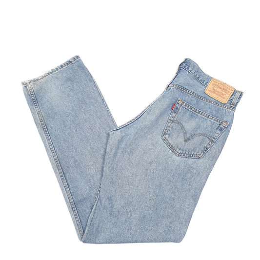 Mens Blue Levis  505 JeansW34 L34