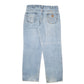 Mens Blue Carhartt Relaxed B167 JeansW38 L34
