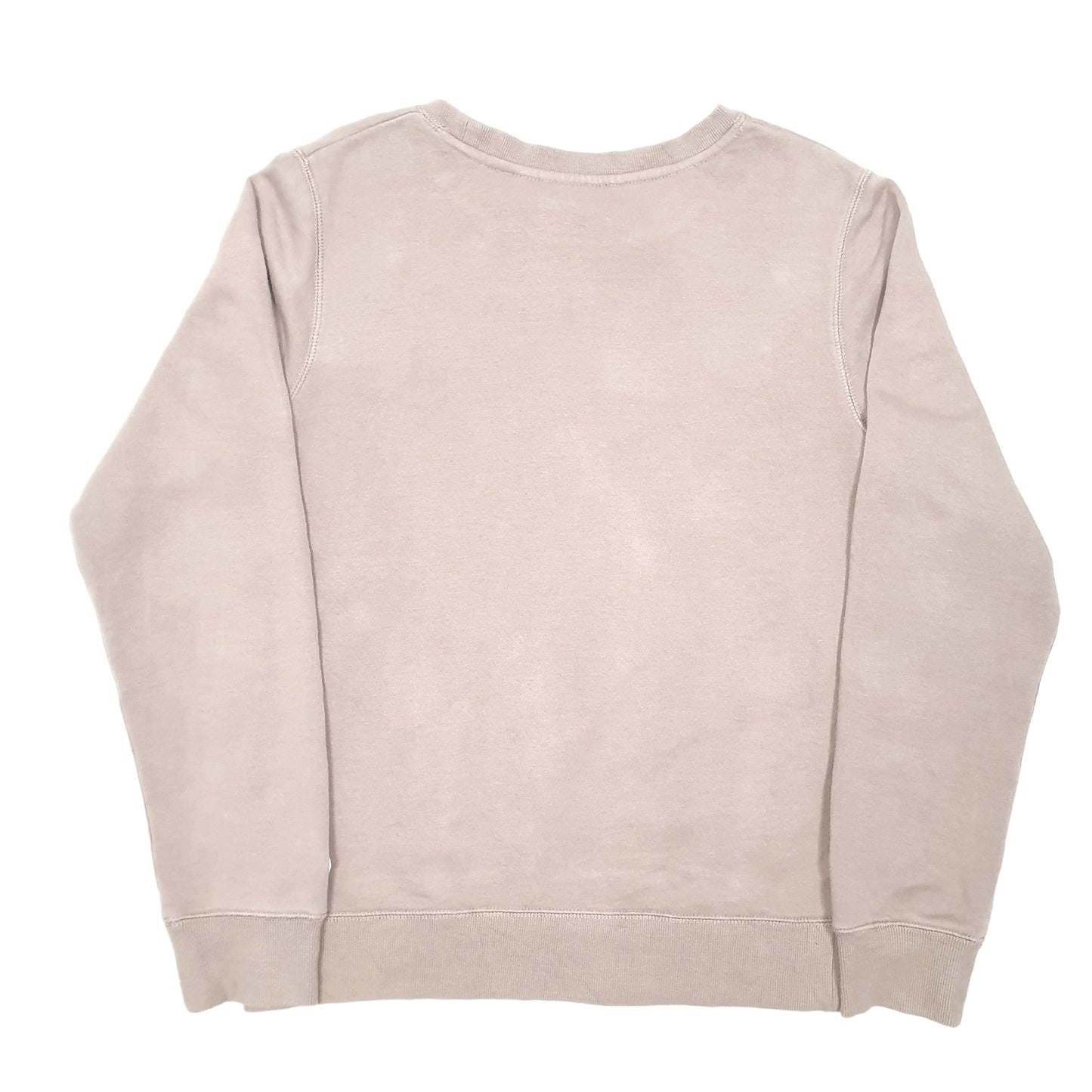 Mens Beige Champion Script Crewneck Jumper