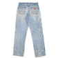 Mens Blue Dickies Double Knee Carpenter JeansW33 L34