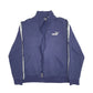 Mens Blue Adidas  Full Zip Jumper