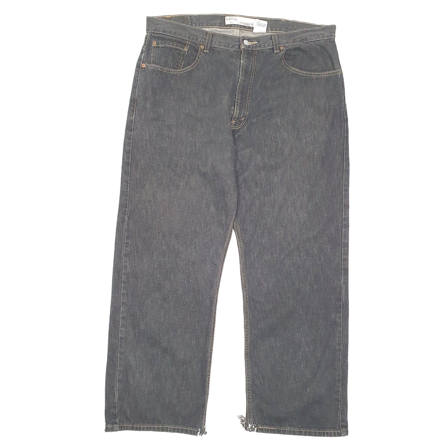Mens Grey Levis  569 JeansW38 L30