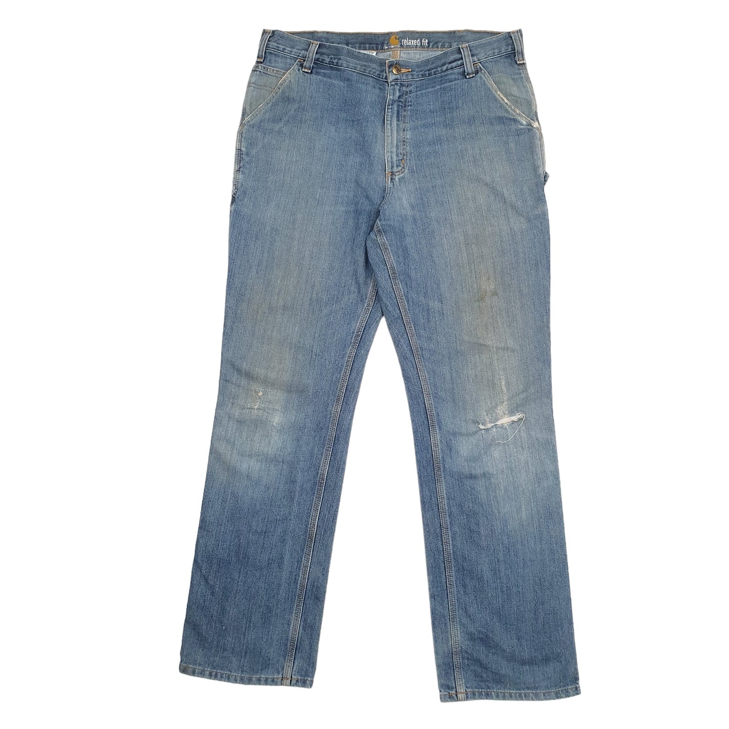 Mens Blue Carhartt  Carpenter Trousers