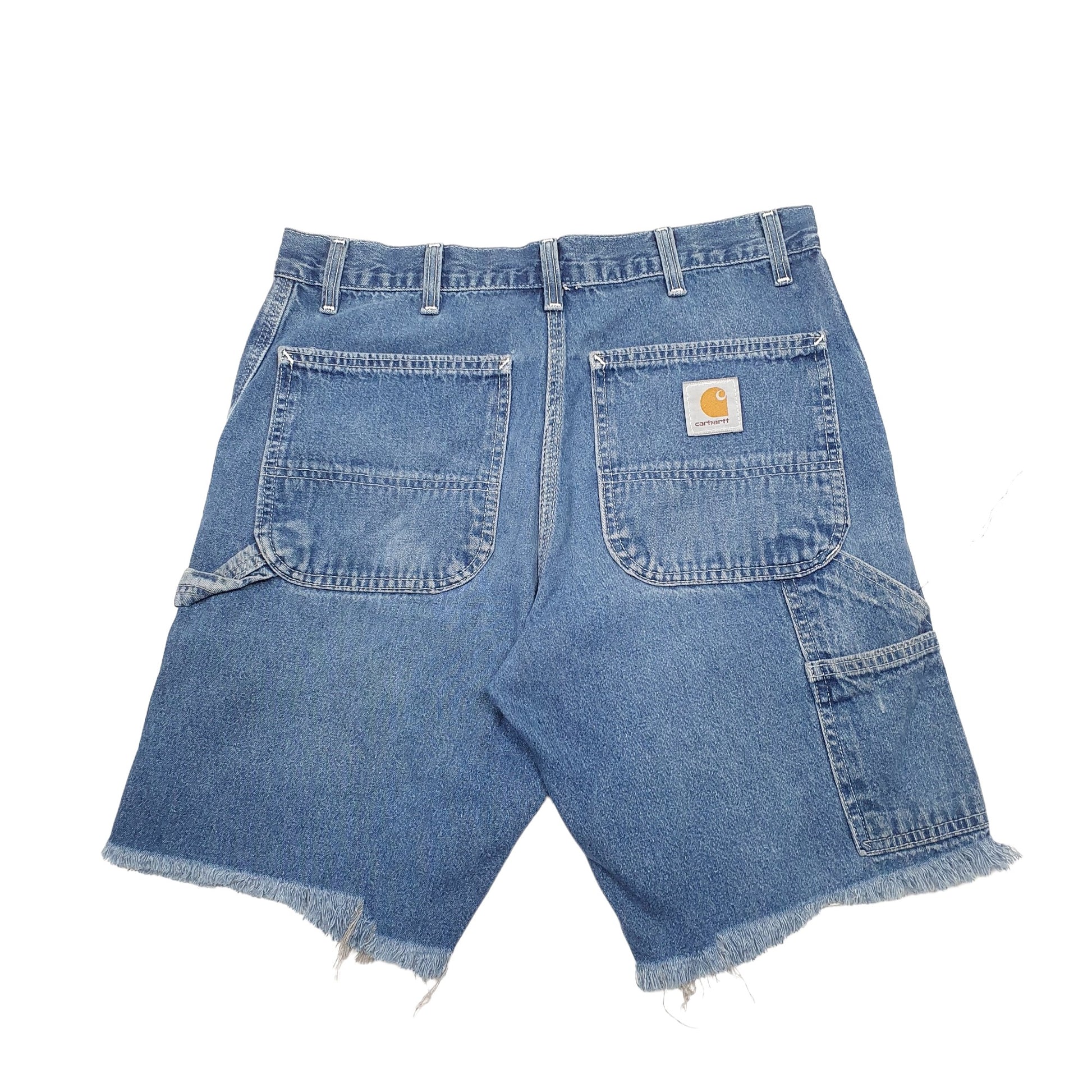 Mens Blue Carhartt  Denim Shorts