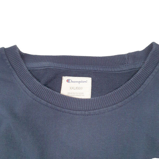 Mens Navy Champion  Crewneck Jumper