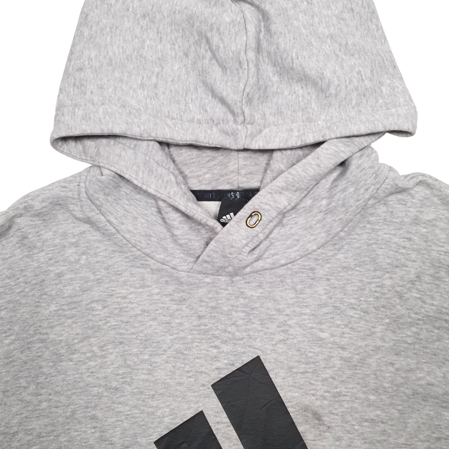 Mens Grey Adidas  Hoodie Jumper