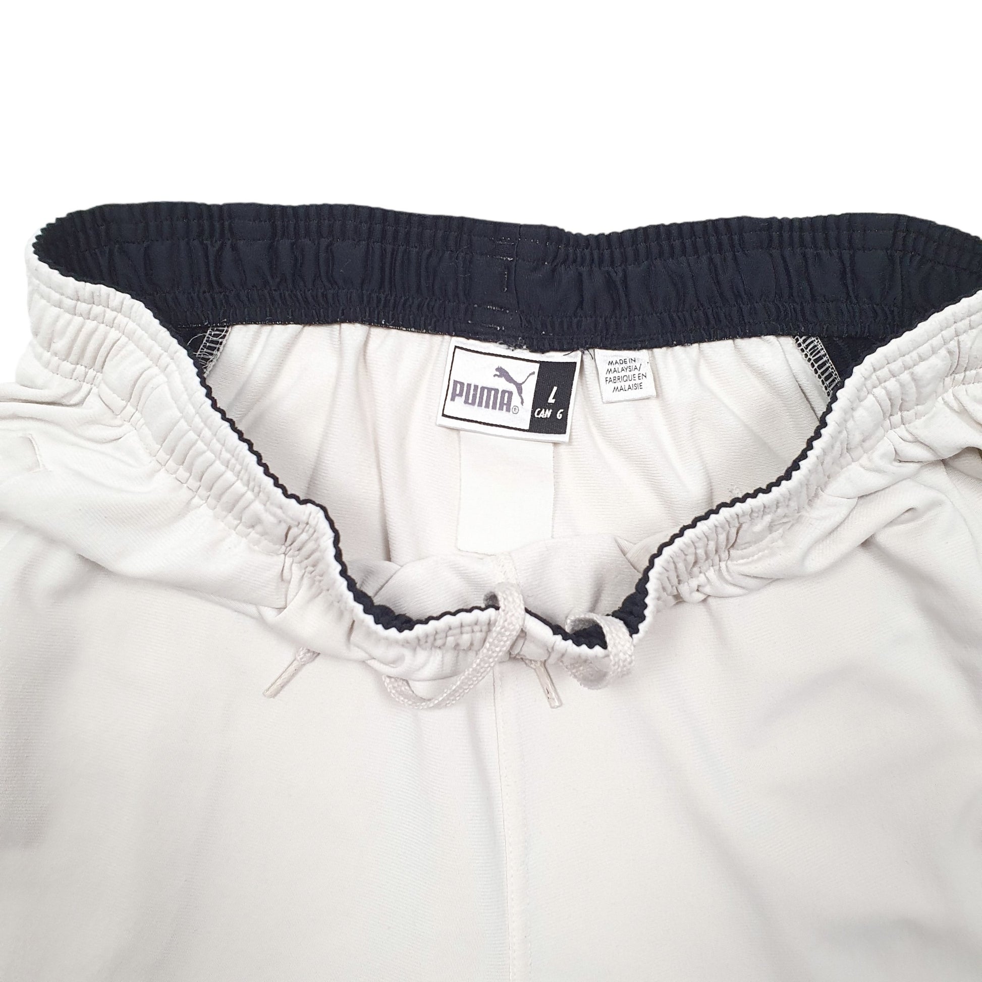 Mens Cream Puma  Jogger Trousers