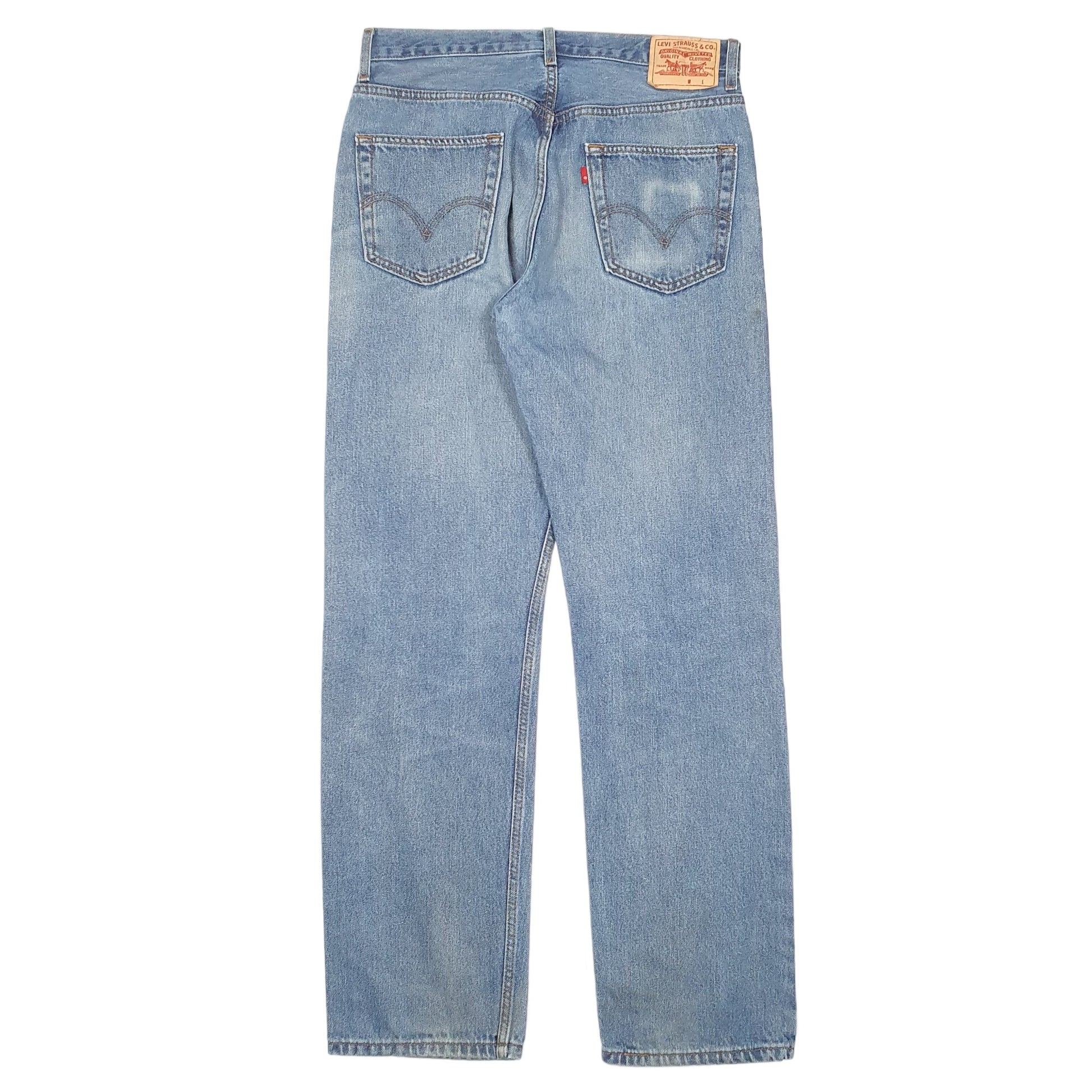 Mens Blue Levis  505 JeansW34 L34