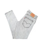 Mens Grey Levis Stretch 512 JeansW31 L30