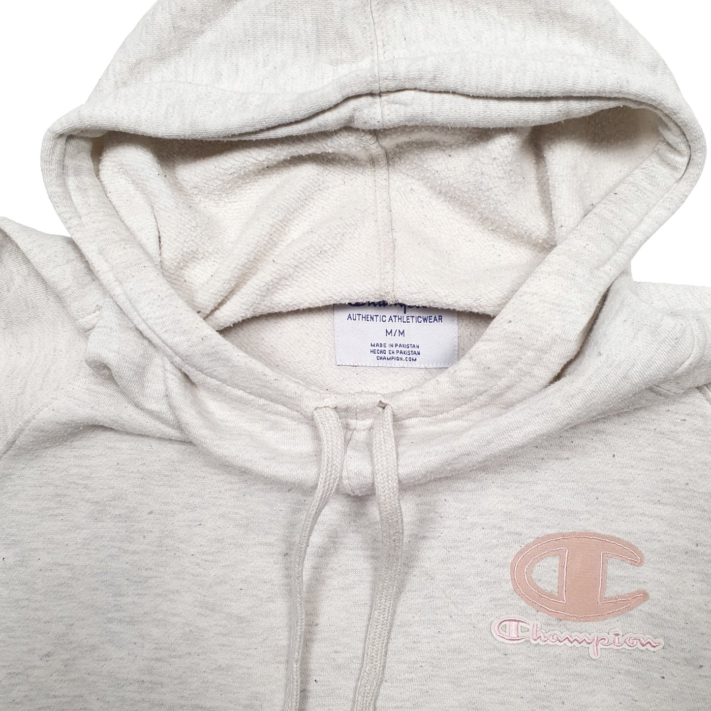 Womens Grey Champion  Hoodie Jumper