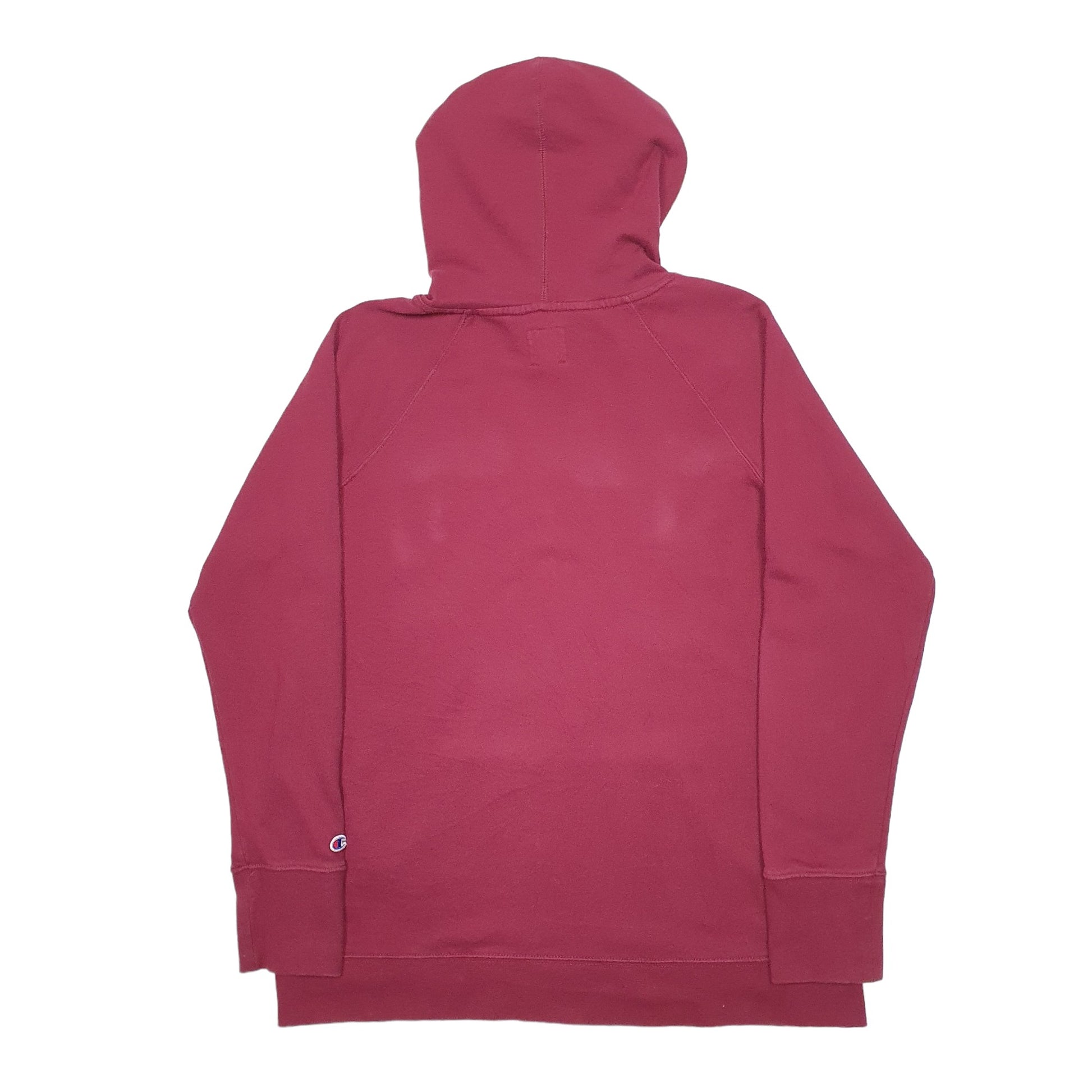 Womens Burgundy Champion  Hoodie Jumper