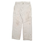 Mens Cream Carhartt B151 Carpenter Trousers