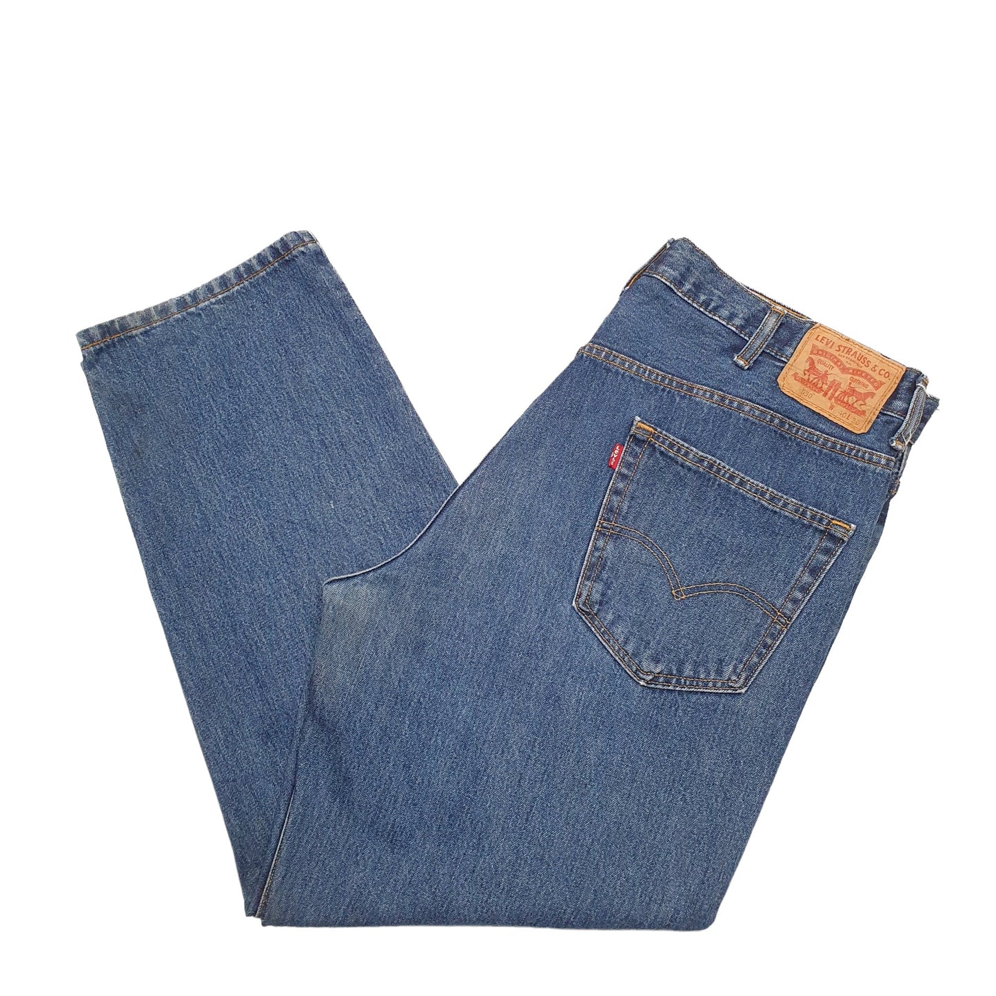 Mens Blue Levis  550 JeansW40 L30