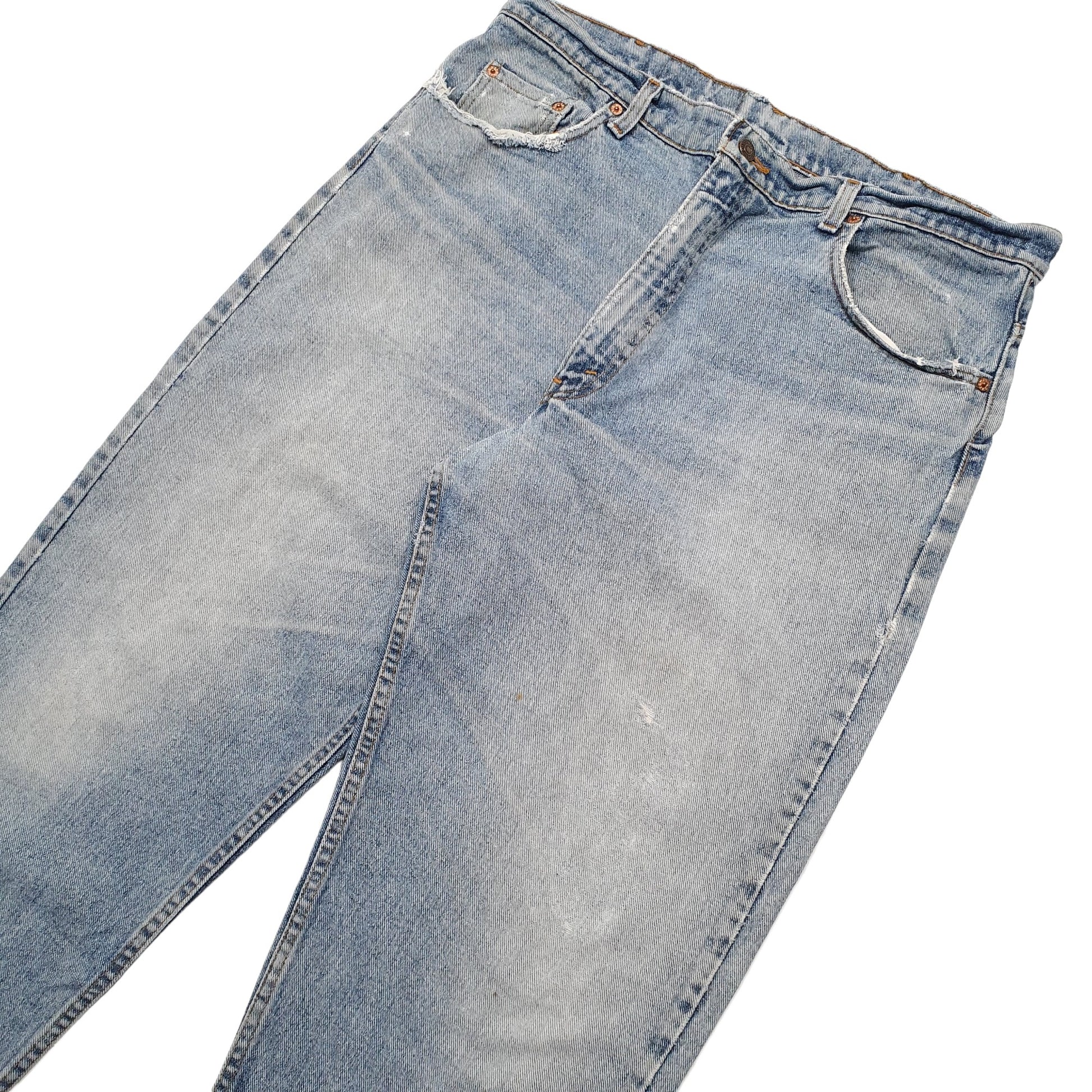 Mens Blue Levis  550 JeansW38 L30