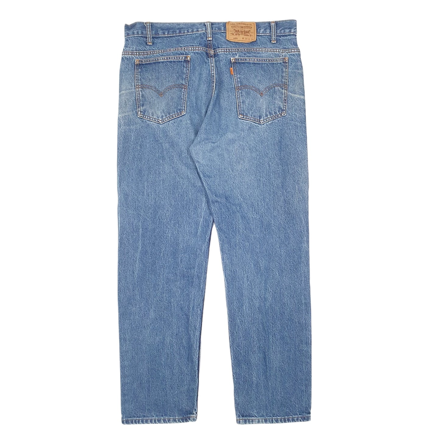 Mens Blue Levis Vintage Orange Tab 90s 505 JeansW38 L30